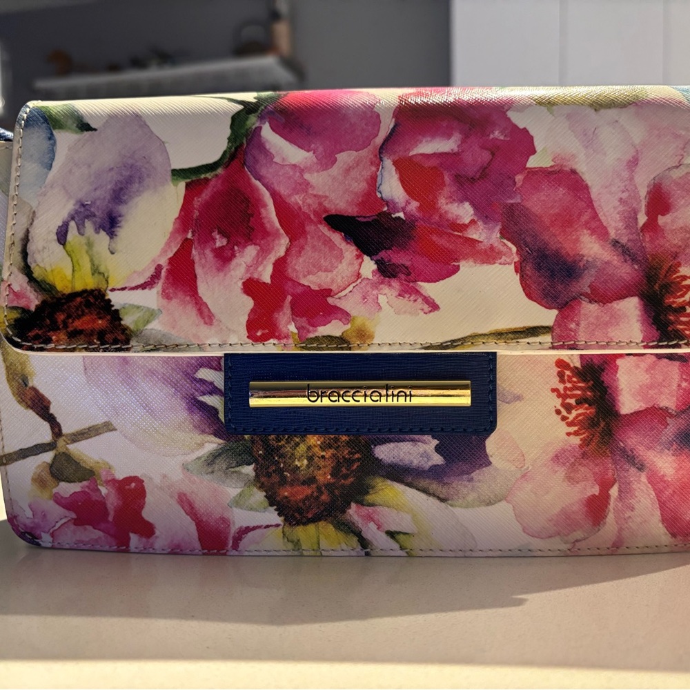 Braccialini Floral Purse